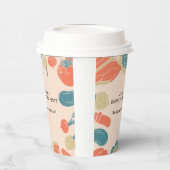 Gobelets En Papier Russe Convivial Ménage BBQ Thanksgiving (Gauche)