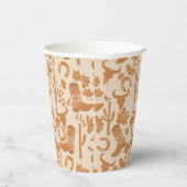 Gobelets En Papier Russe Western Earth Tone Country Cowboy Bottes (Droite)