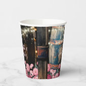 Gobelets En Papier Russe Whiskey Whiskey Barrel Mariage (Gauche)