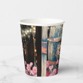 Gobelets En Papier Russe Whiskey Whiskey Barrel Mariage (Droite)