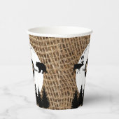 Gobelets En Papier Rustic Camping Extérieur Aventure (Droite)