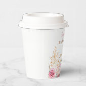 Gobelets En Papier Rustique automne boho Citrouille bébé Fille douche (Droite)