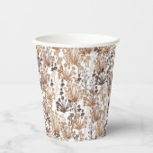 Gobelets En Papier Rustique Boho Thorn & Thistle Outdoorsy (Recto)