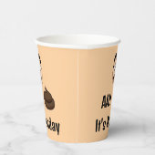 Gobelets En Papier S&%# C'est la coupe du papier du lundi (Droite)