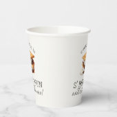 Gobelets En Papier S’mores Fall Bonfire Outdoor Baby Shower (Gauche)