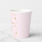 Gobelets En Papier Sa Royal Fiveness Gold Princess 5e anniversaire (Gauche)