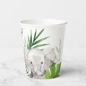 Gobelets En Papier Safari Animaux Anniversaire (Verso)