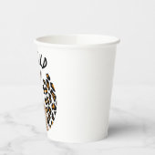 Gobelets En Papier Safari Giraffe Anniversaire Deux Fête d'Anniversai (Gauche)