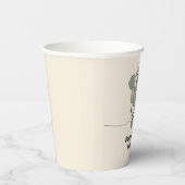 Gobelets En Papier Safari Wild One Giraffe Animal Anniversaire (Droite)