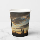 Gobelets En Papier Saguaro Sunset II Arizona (Verso)