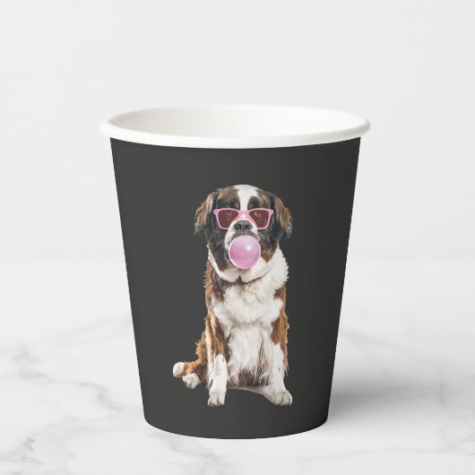Gobelets En Papier Saint-Bernard (Recto)