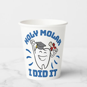 Gobelets En Papier Saint Molar Je L'Ai Fait Dentiste RDH Graduation