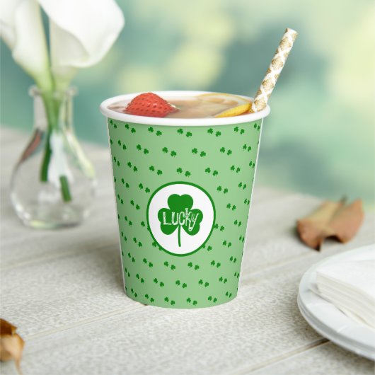 Gobelets En Papier Saint Patrick's Day (Insitu)