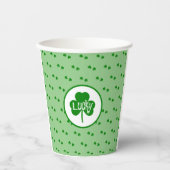 Gobelets En Papier Saint Patrick's Day (Recto)