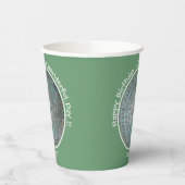 Gobelets En Papier Saint Regis Mountain USGS Points de référence (Gauche)