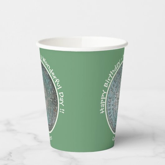 Gobelets En Papier Saint Regis Mountain USGS Points de référence (Gauche)