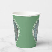 Gobelets En Papier Saint Regis Mountain USGS Points de référence (Droite)