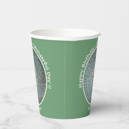 Gobelets En Papier Saint Regis Mountain USGS Points de référence (Droite)