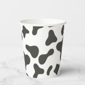 Gobelets En Papier Saint Vache Je suis une vache Imprimer Coupes de p (Verso)