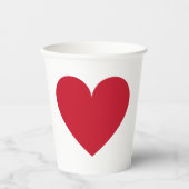 Gobelets En Papier Saint Valentin (Recto)