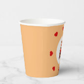Gobelets En Papier Saint Valentin Capybara tasse de papier (Droite)