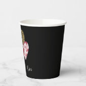 Gobelets En Papier Saint-Valentin sauvage (Gauche)
