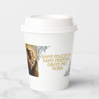 Gobelets En Papier Sainte Perpétue & Sainte Félicité