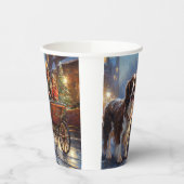 Gobelets En Papier Saison de Noël de l'espagnol Springer anglais (Gauche)