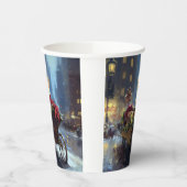 Gobelets En Papier saison des fêtes de Noël de chihuahua (Gauche)