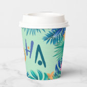 Gobelets En Papier Salutation Aloha (Verso)