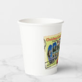 Gobelets En Papier Salutations de Noël de la famille Griswold (Recto)