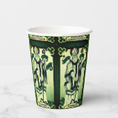 Gobelets En Papier Salutations de St. Patrick (Erin Go Braugh) (Verso)