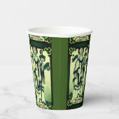 Gobelets En Papier Salutations de St. Patrick (Erin Go Braugh) (Droite)