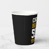 Gobelets En Papier Salutations et bières à 50 ans 50e anniversaire (Droite)