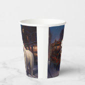 Gobelets En Papier Samoyed Christmas Festive Saison (Droite)