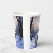 Gobelets En Papier Samoyed Let It Snow Christmas (Droite)