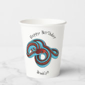 Gobelets En Papier San Francisco garter snake (Verso)