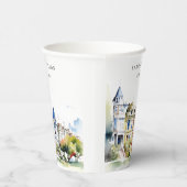 Gobelets En Papier San Francisco Painted Ladies Landscape Wedding (Droite)