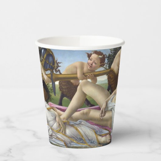 Gobelets En Papier Sandro Botticelli - Vénus et Mars (Gauche)