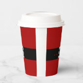 Gobelets En Papier Santa Belly Paper Cup  (Gauche)