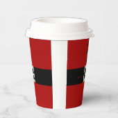 Gobelets En Papier Santa Belly Paper Cup  (Droite)