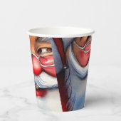 Gobelets En Papier Santa Claus (Verso)