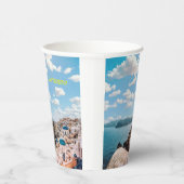 Gobelets En Papier Santorin, Grèce Beach House (Droite)