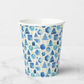 Gobelets En Papier Sapphire Prism Mosaic (Gauche)