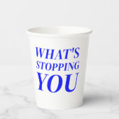 Gobelets En Papier sarcasme social inspiration mignon design cool (Gauche)