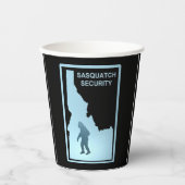 Gobelets En Papier Sasquatch Security - Idaho (Recto)