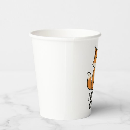 Gobelets En Papier Sassy Fox Mug (Droite)