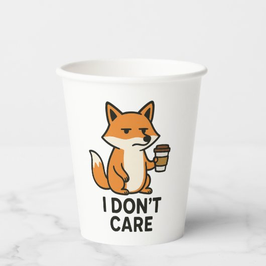 Gobelets En Papier Sassy Fox Mug (Recto)