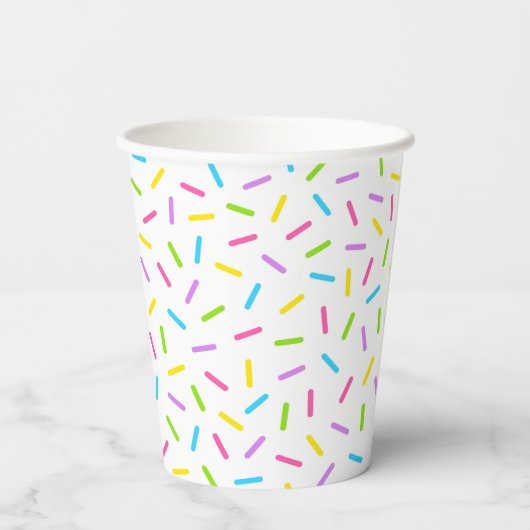 Gobelets En Papier Saupoudrer les tasses de papier de traitement sucr (Verso)