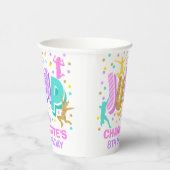 Gobelets En Papier Sauter Coupes de papier d'anniversaire (Droite)